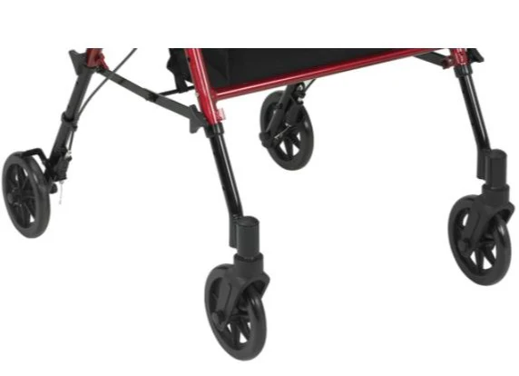 Andador Rollator Altura Regulable Asiento y Manetas | Freno y Cesta - Image 5