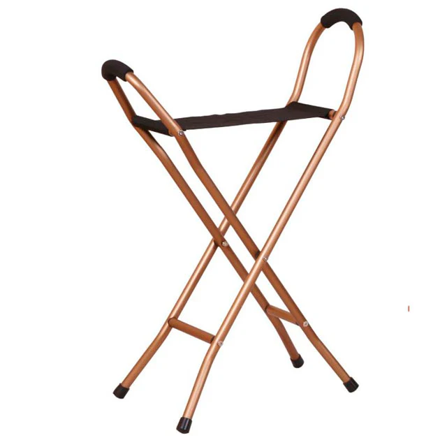 Bastón Silla con Cuatro Puntos de Apoyo | Ergonómico - Image 2