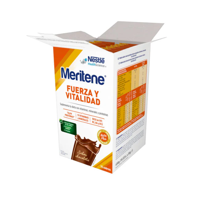 Meritene Batido Multivitamínico de 4 Sabores | 15 Sobres - Image 7