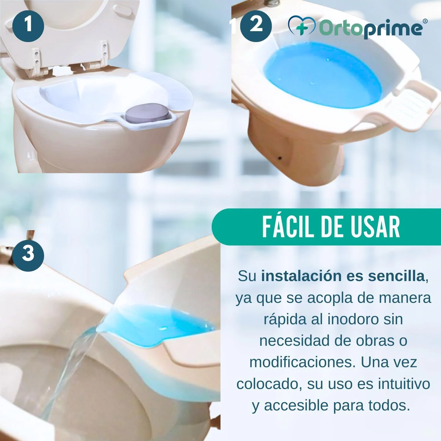 Bidet Adaptable WC Higiene Íntima | Soporte para Jabón - Image 2