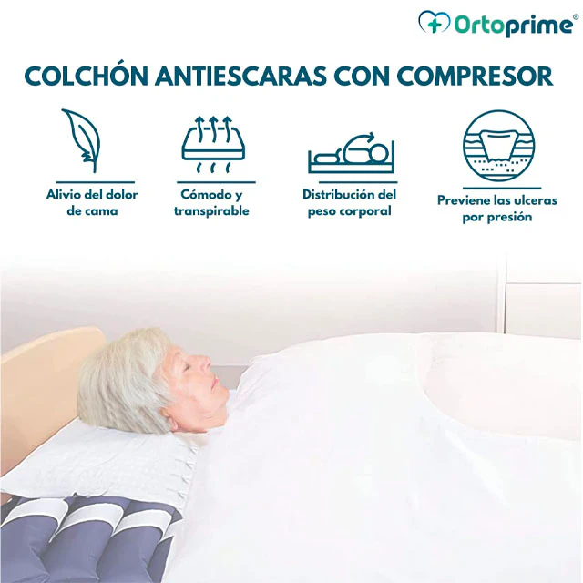 Colchón Antiescaras de Aire con Compresor Silence para Cama - Image 2