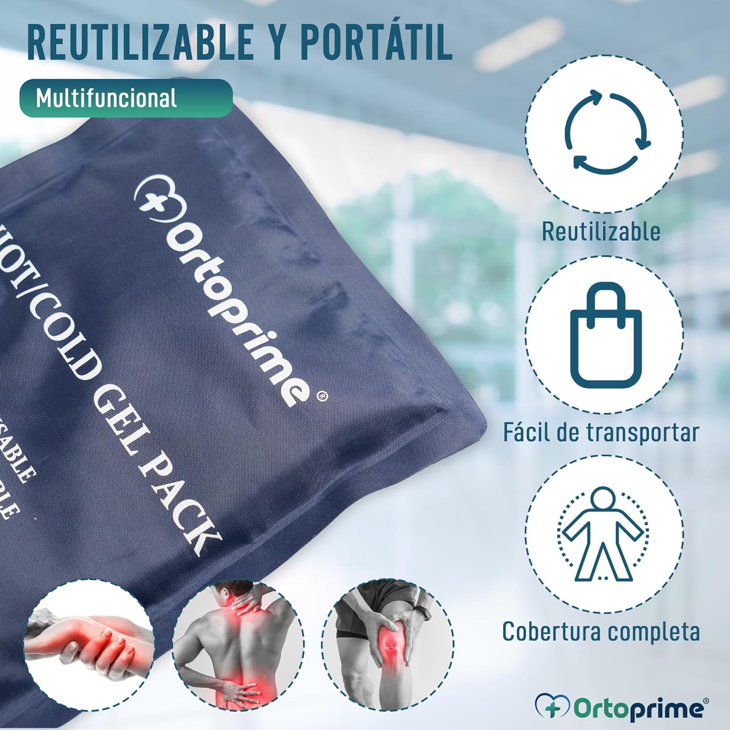 Bolsa de Gel Reutilizables Frío y Calor - Image 5