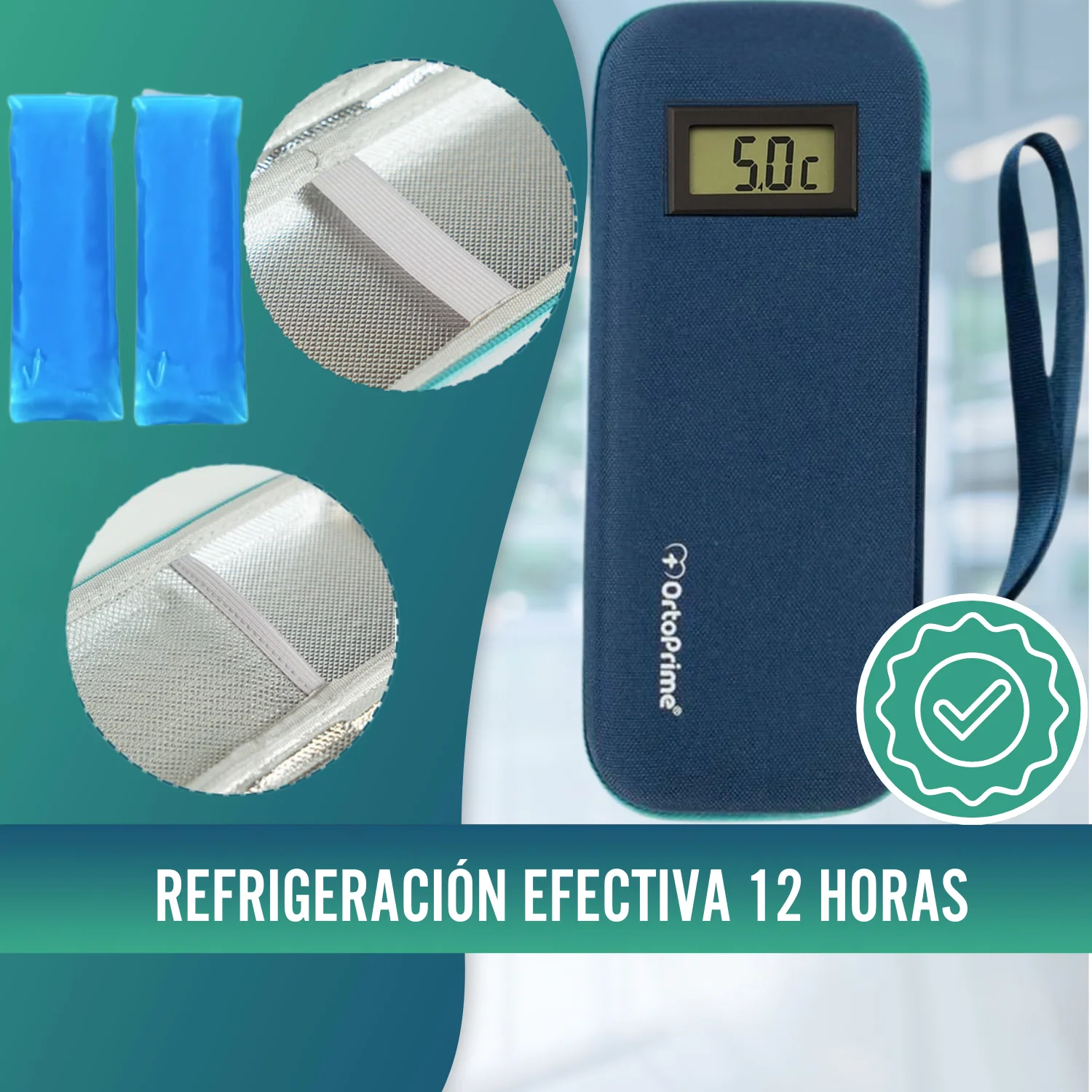 Estuche para Insulina con Termómetro| Nevera para Diabéticos - Image 4