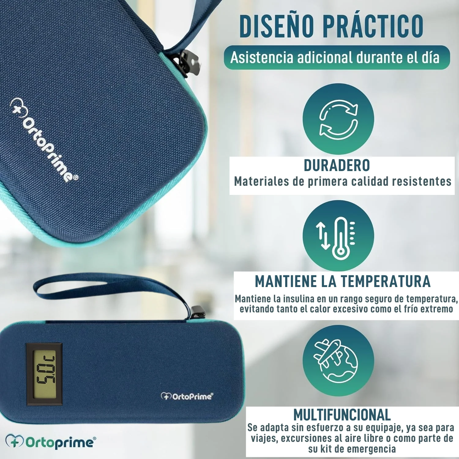 Estuche para Insulina con Termómetro| Nevera para Diabéticos - Image 5