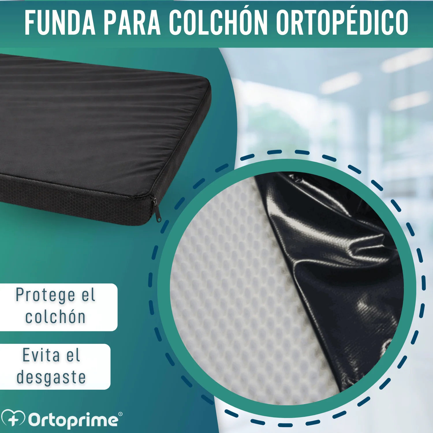 Funda Impermeable para Colchón Ortopédico Canino | 4 Medidas - Image 3