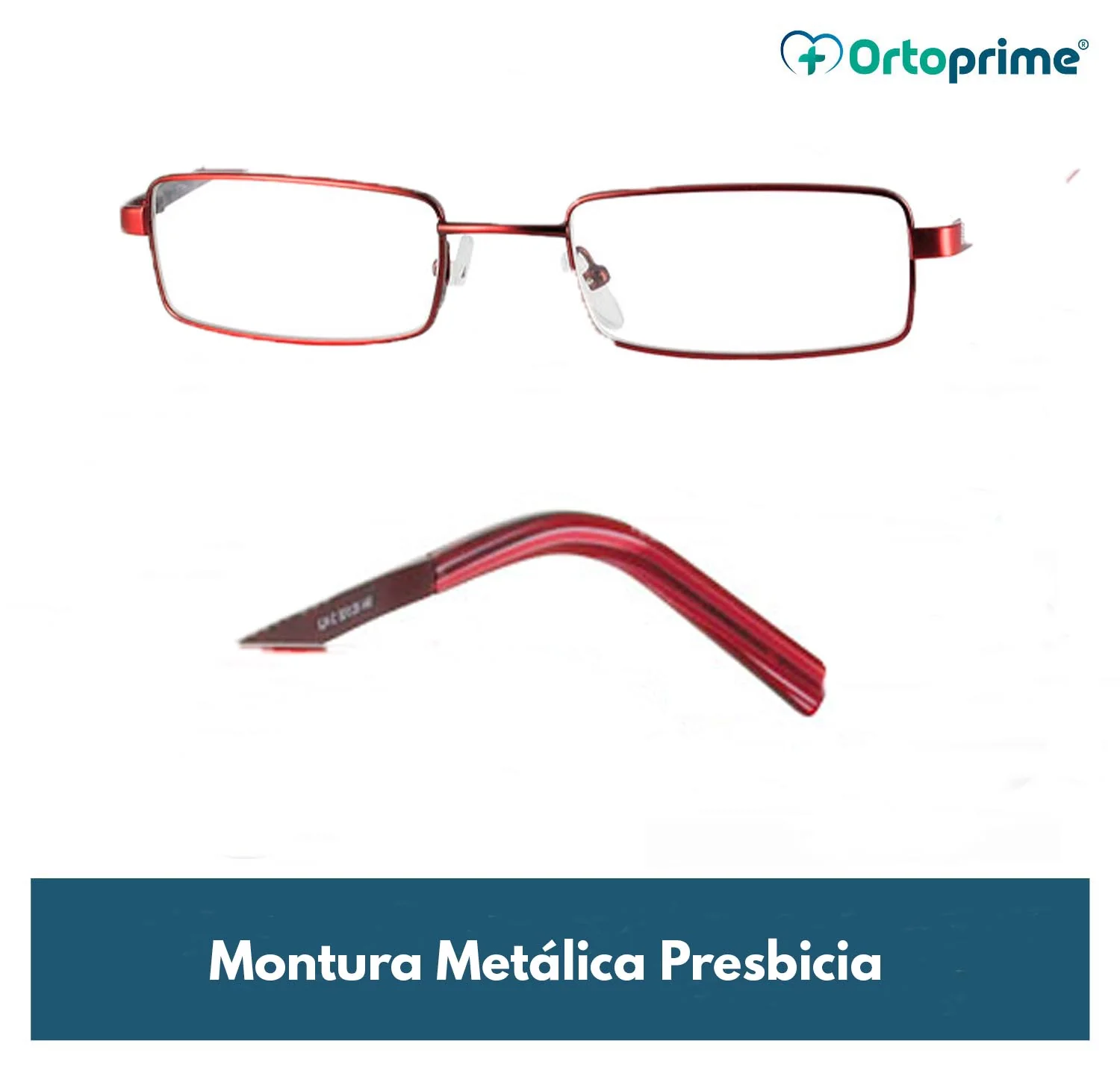 Gafas para Presbicia con Montura Metálica Rectangular - Image 7