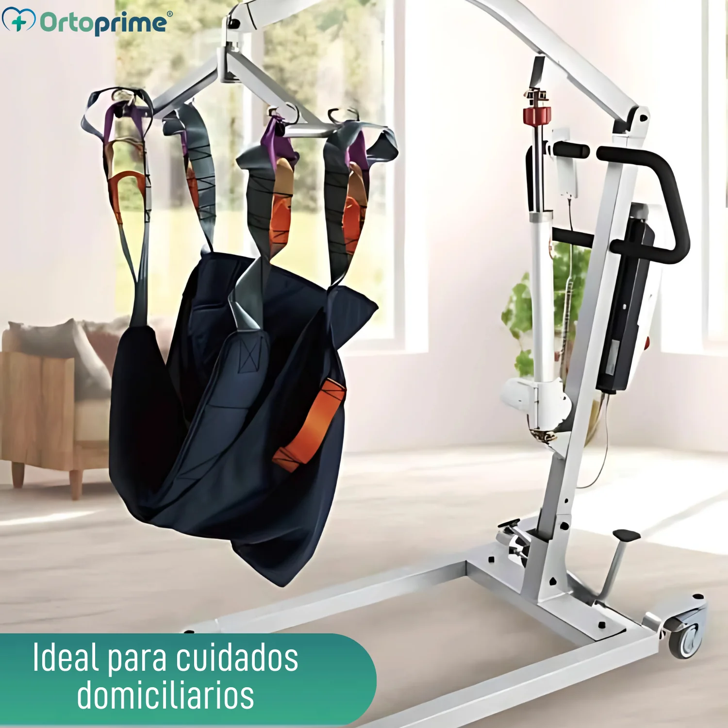 Grúa para Elevar Pacientes Alta Calidad | Arnés Incluido - Image 9