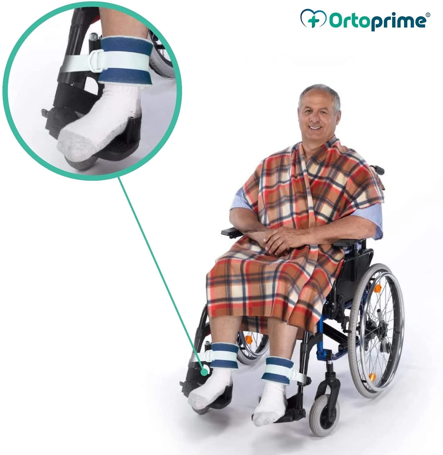 Inmovilizador de Extremidades para Cama y Silla de Ruedas | Pack de 2 Unidades - Image 4