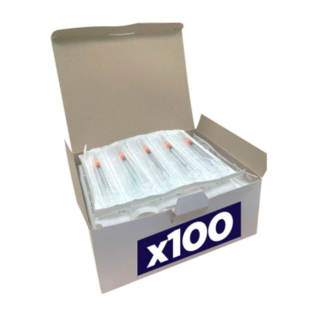 Jeringa Estéril Desechable de 1 ml con Aguja Intercambiable 100 unidades - Image 5