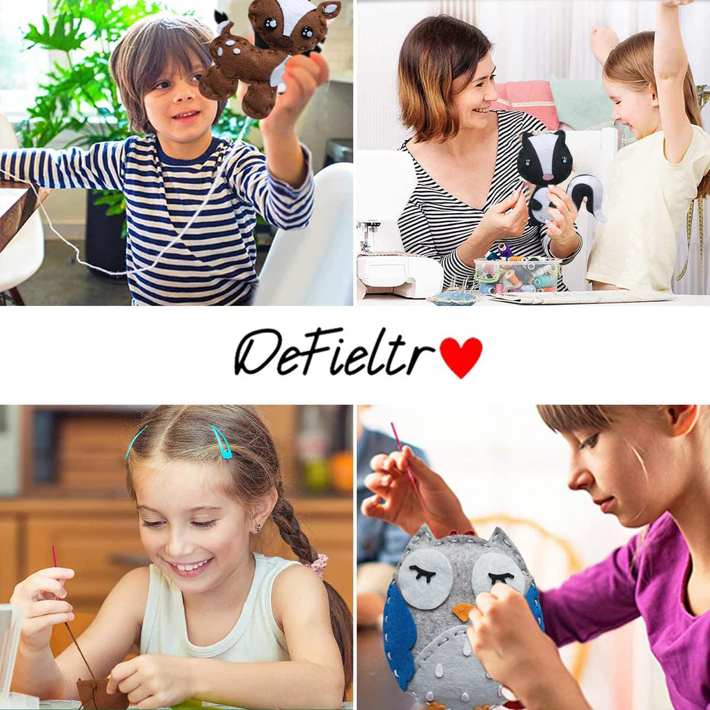 Set de Costura Adultos y Niños Juego de Manualidades - Image 10