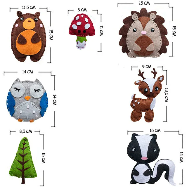 Set de Costura Adultos y Niños Juego de Manualidades - Image 11