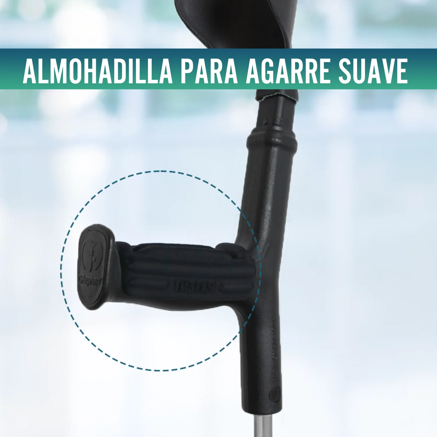 Muletas Regulables con Almohadillas Adhesivas - Image 6