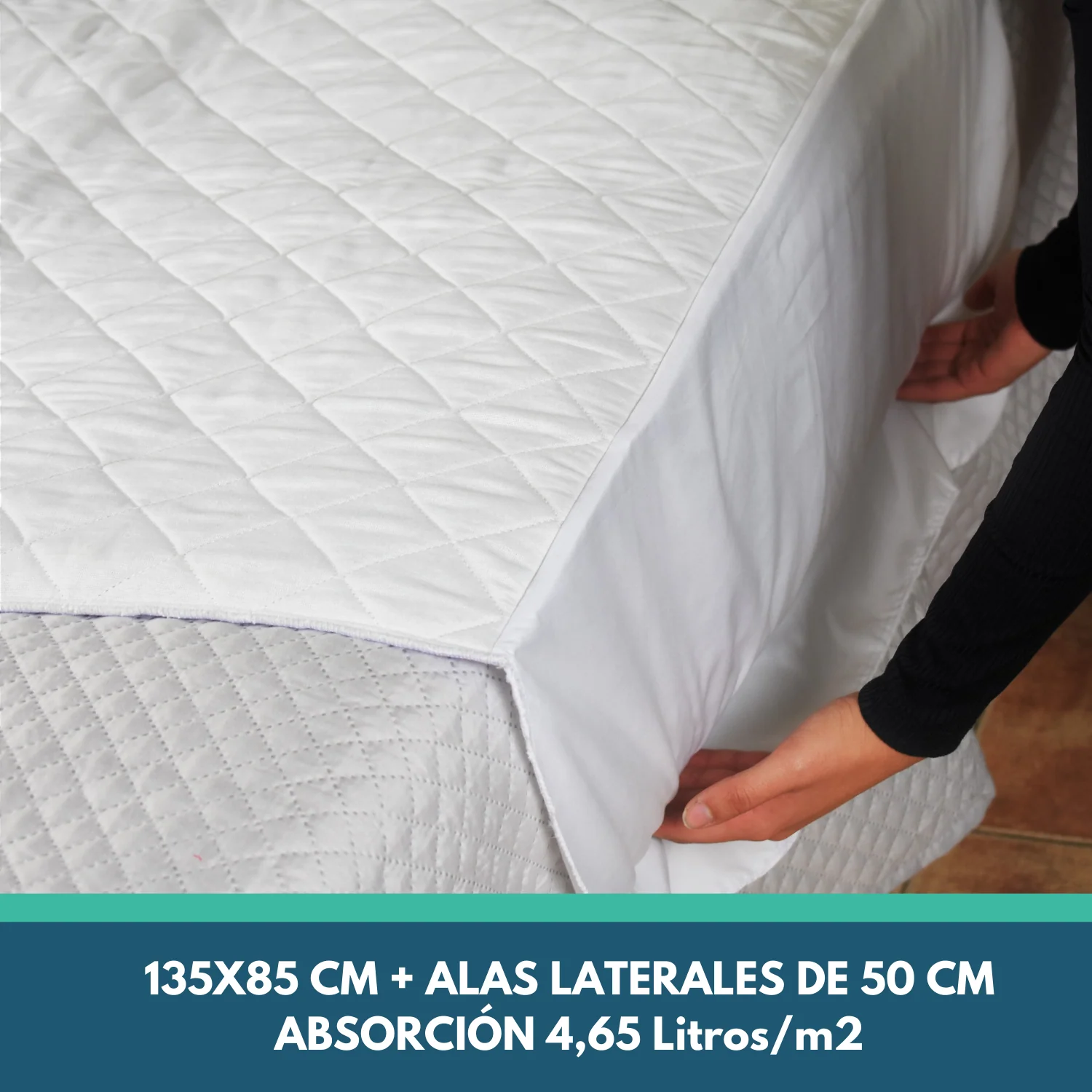PACK 2 Empapadores Super Absorbentes Cama 135 cm 4,65 Litros/m2 - Image 5