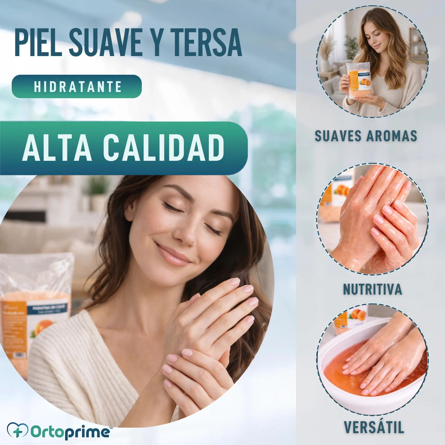 Parafina de Rehabilitación para Manos y Pies 1000ml | Melocotón - Image 7