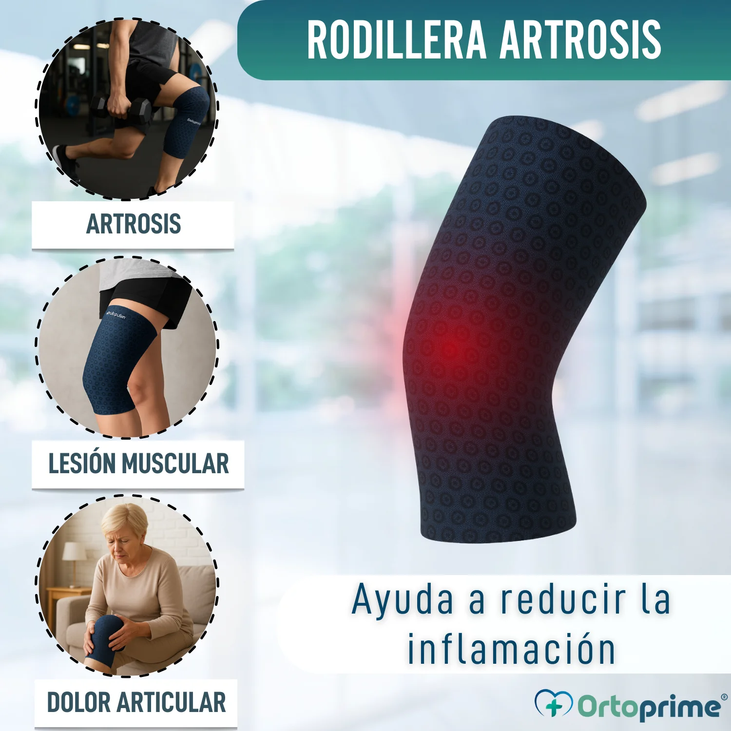 Rodillera para Artrosis | Protector de rodilla en 4 Tallas - Image 3