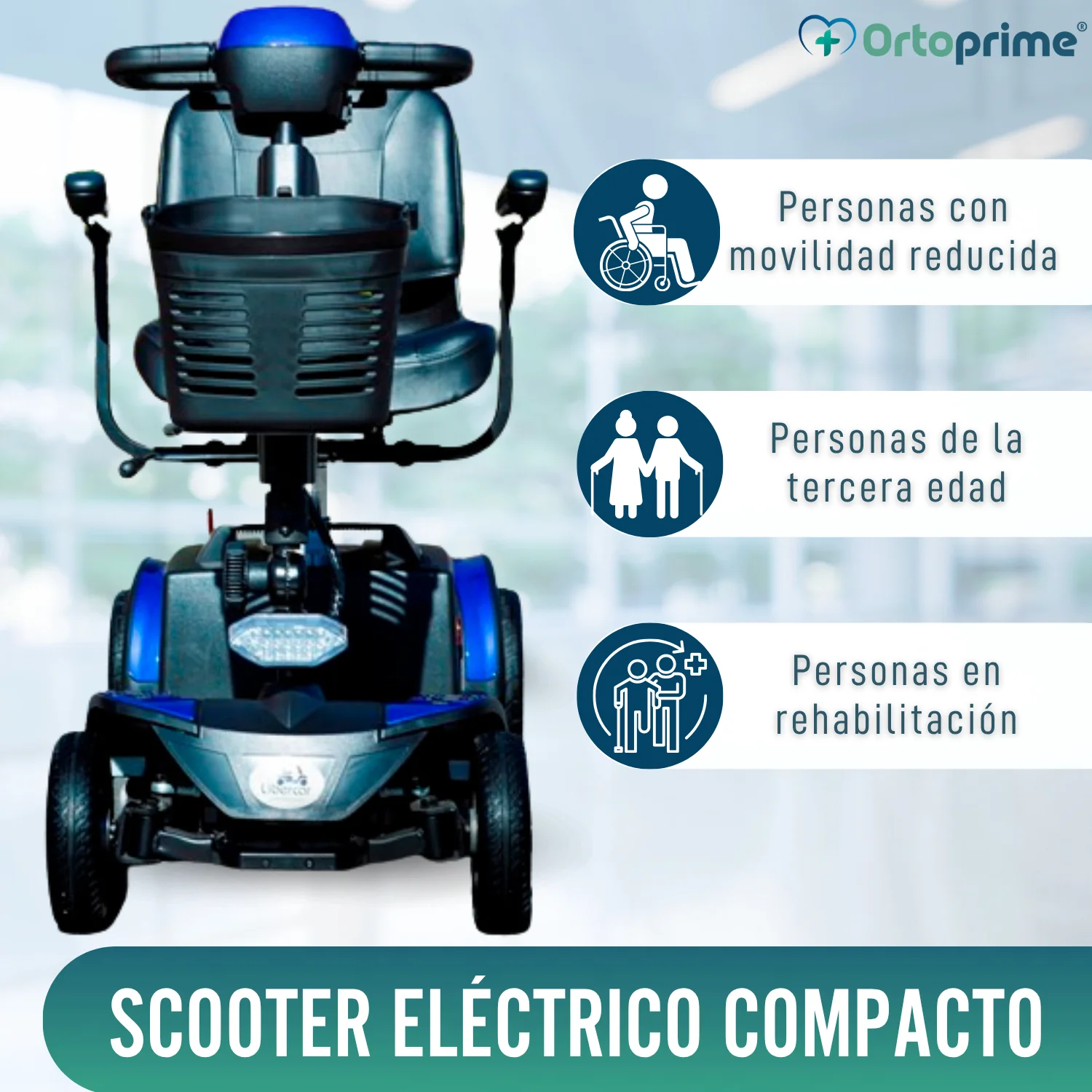 Scooter Eléctrico Compacto y Desmontable | 4 Ruedas - Image 2
