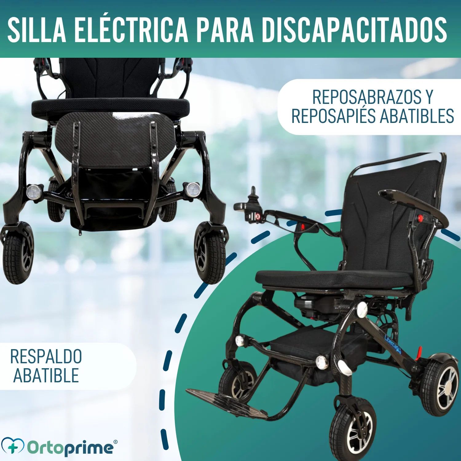 Silla de Ruedas Eléctrica de Alto Rendimiento Transportable - Image 9