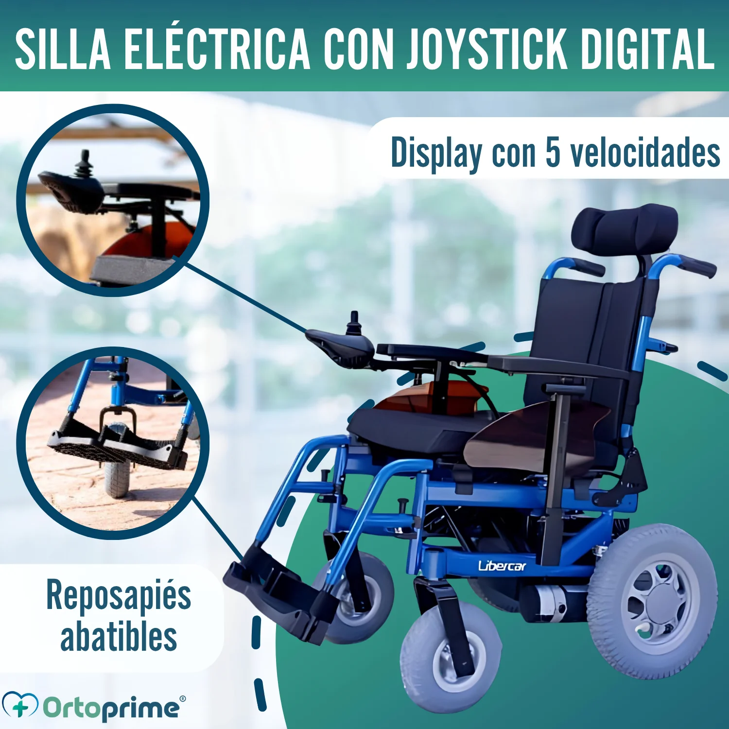 Silla de Ruedas Eléctrica Adaptable | Múltiples Posiciones - Image 10