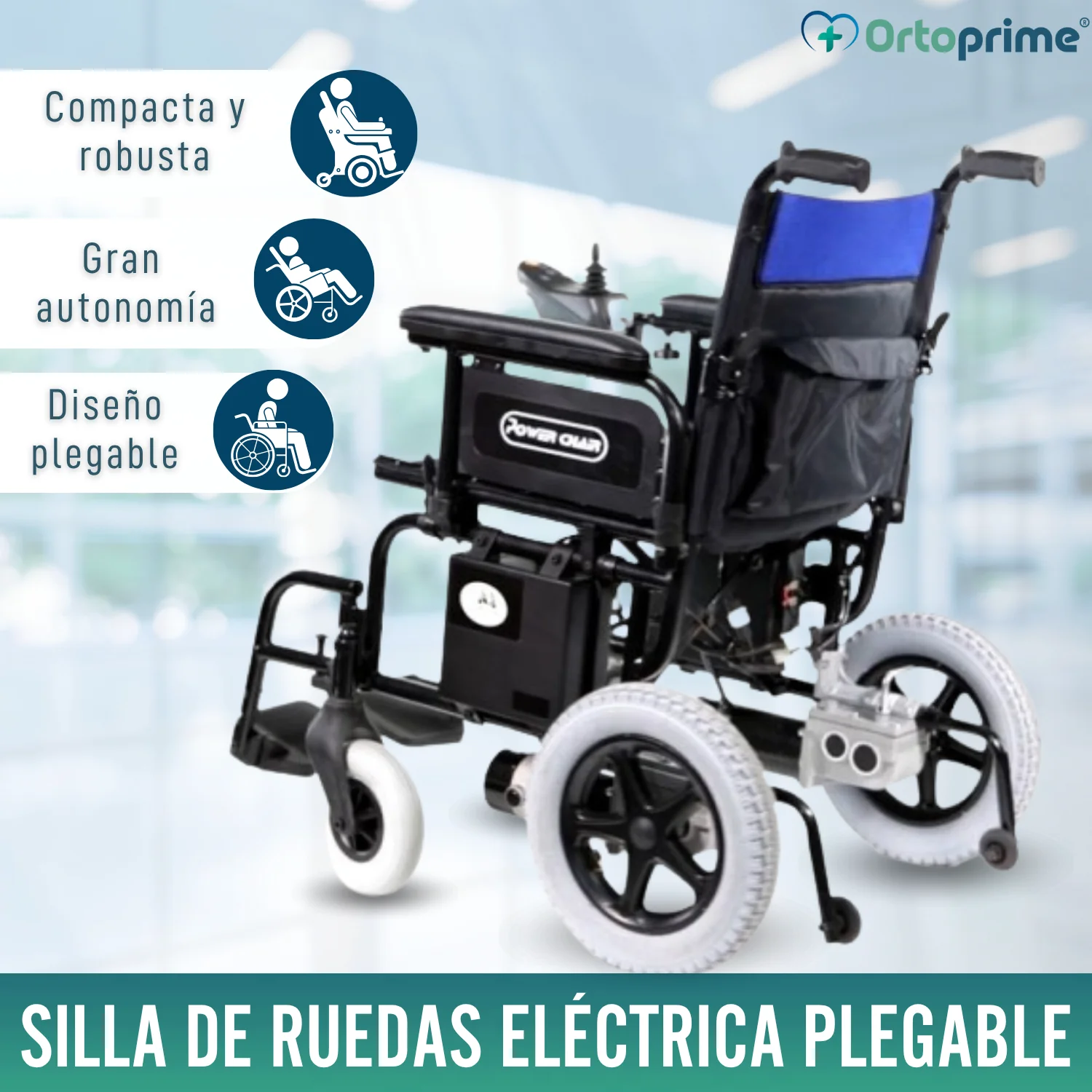 Silla de Ruedas Eléctrica | Sistema de Plegado Rápido - Image 6