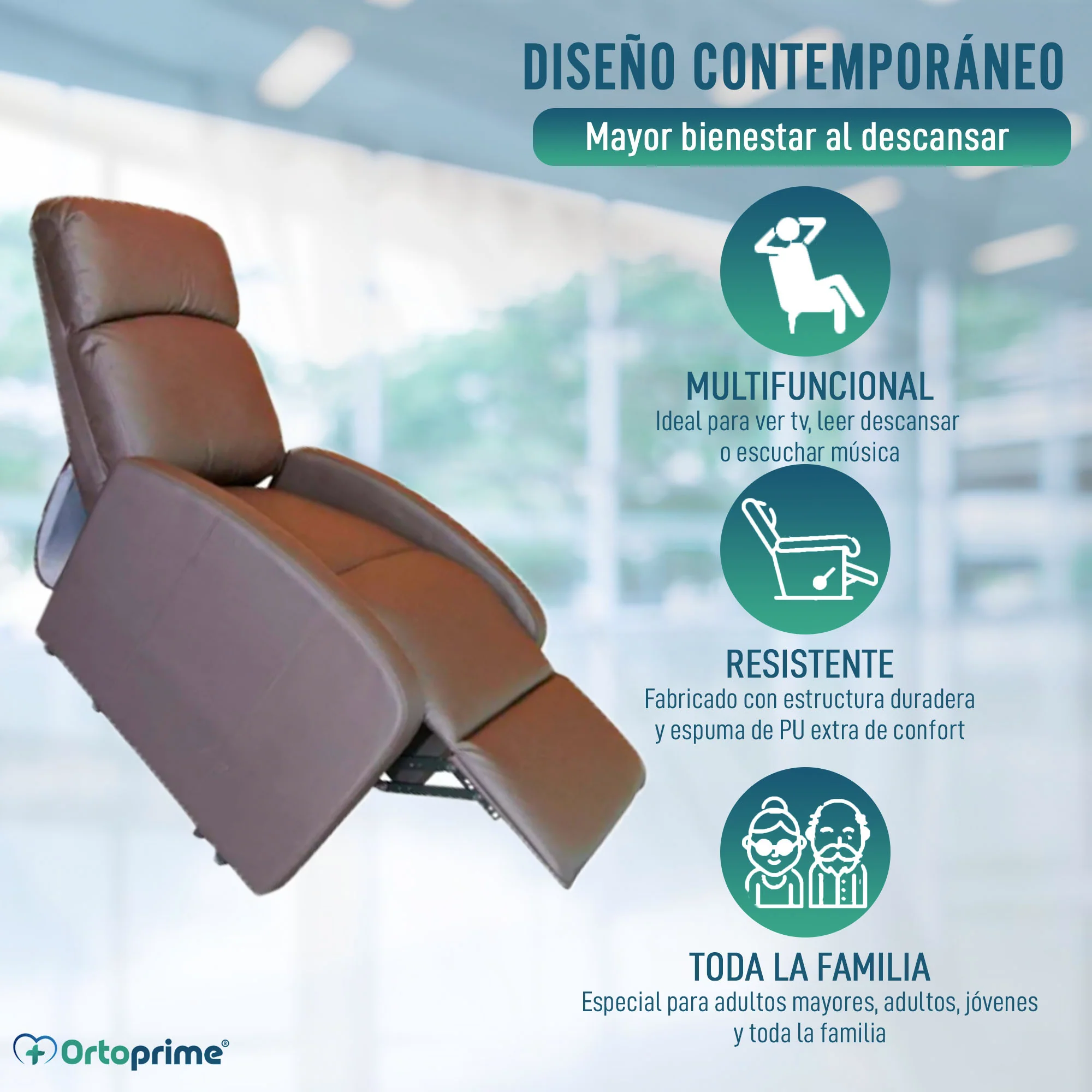 Sillón Elevador Confort con Control de Mando | Dos Colores - Image 4