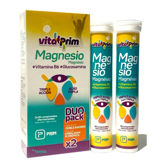 Suplemento Magnesio con Vitamina B6 | Pack 40 comprimidos - Image 2
