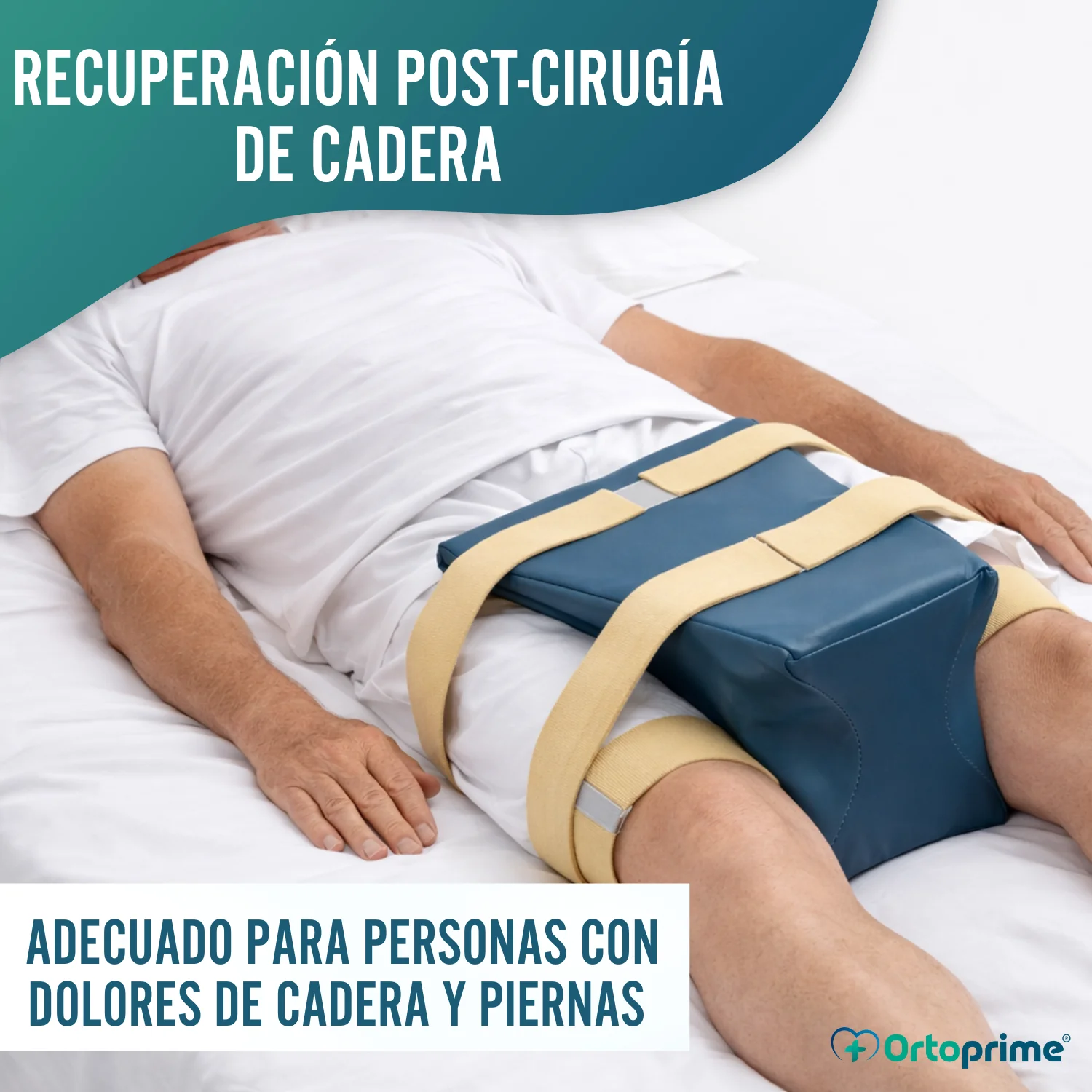 Taco Abductor de Cadera Postoperatorio con Funda Impermeable - Image 6