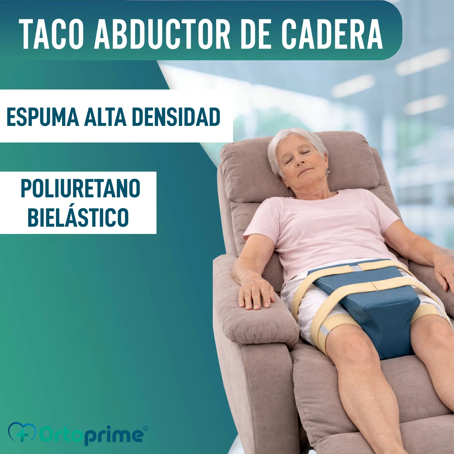 Taco Abductor de Cadera Postoperatorio con Funda Impermeable - Image 7