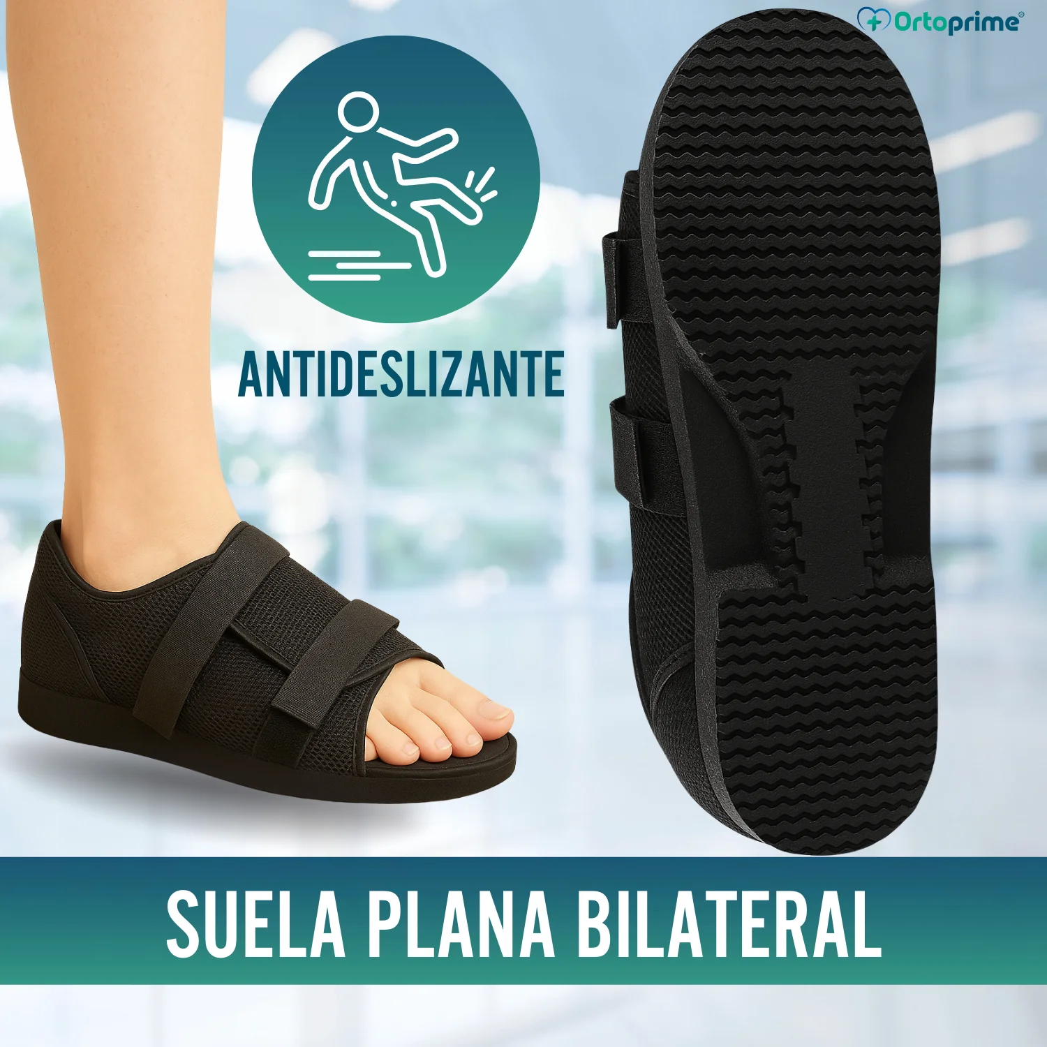 Zapato Postquirúrgico Suela Plana | Calzado Horma Bilateral - Image 6