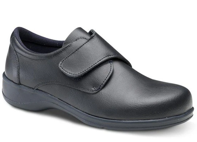 Zapatos de Cueros con Cierre de Velcro
